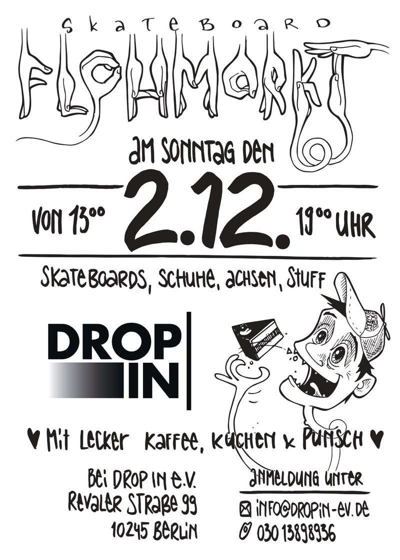 Skateboard-Flohmarkt