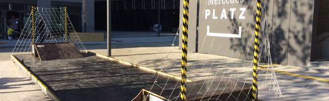 Mercedes-Benz-Platz Eröffnung