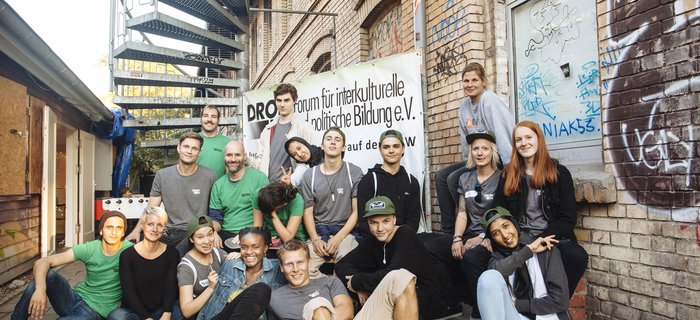 Gruppenfoto Drop In e.V.