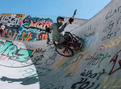 Barrierefreiheit in Skateparks