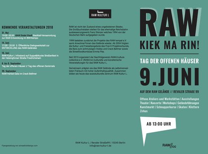 tag der offenen Häuser auf dem RAW 3