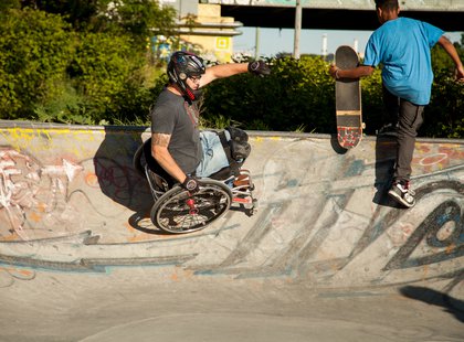 Skateparks barrierefrei