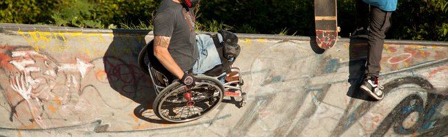 Skateparks barrierefrei